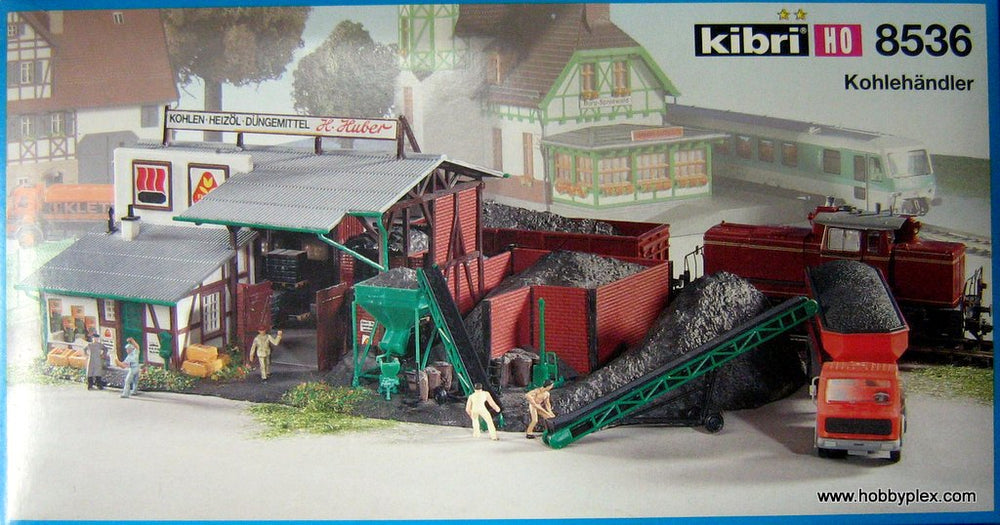 KIBRI # 8536 - COAL BUILDING - HO Scale
