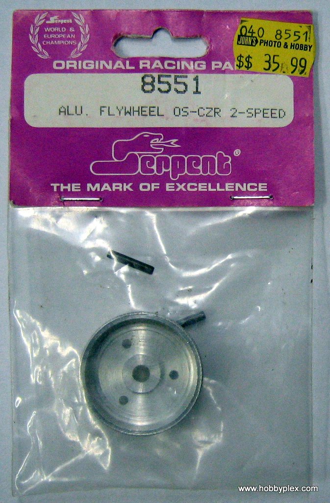 SERPENT # 8551 - ALUMINUM FLYWHEEL