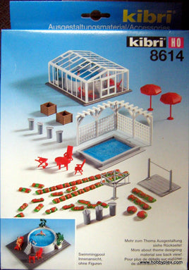 KIBRI # 8614 - SWIMMING POOLS - HO Scale