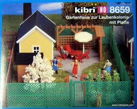 KIBRI # 8659 - GARDEN HOUSE - HO Scale