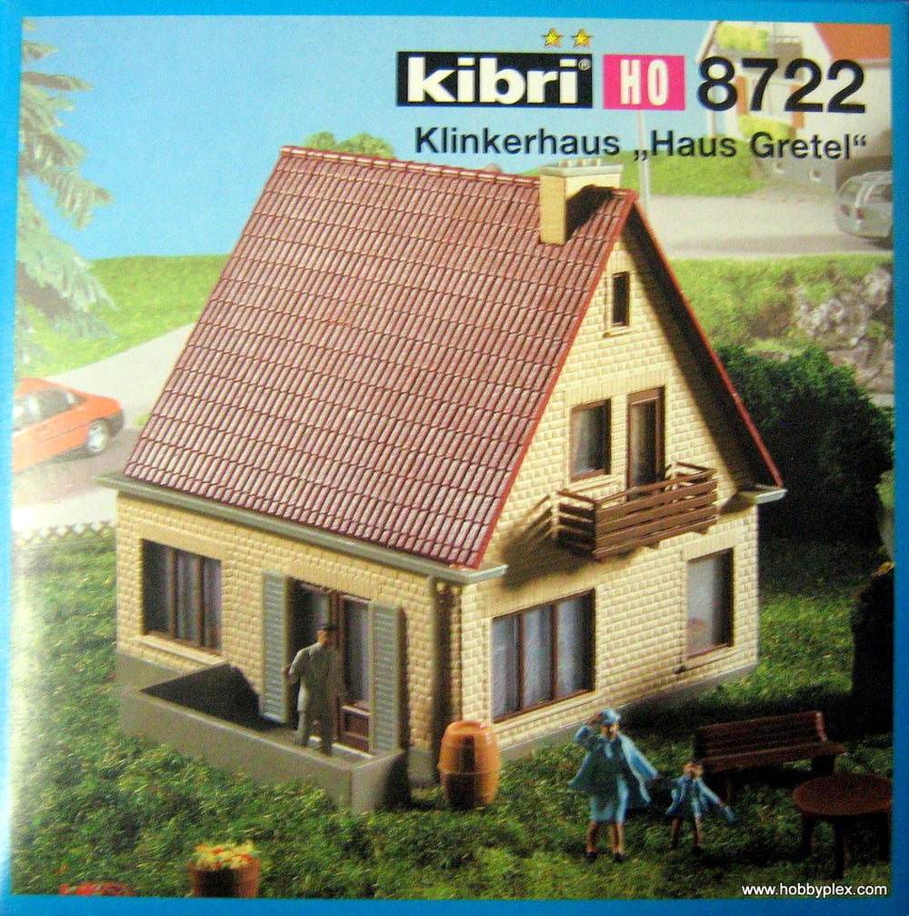 KIBRI # 8722 - BRICK HOUSE - HO Scale