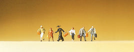 PREISER # 88526 - HURRYING PASSENGERS - 1:220 SCALE (Z)