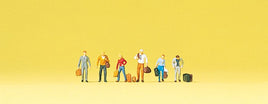 PREISER # 88546 - WALKING PASSENGERS - 1:220 SCALE (Z)