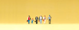 PREISER # 88548 - WALKING TRAVELERS - 1:220 SCALE (Z)