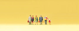 PREISER # 88549 - WALKING TRAVELERS - 1:220 SCALE (Z)