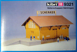 KIBRI # 9321 - "SCHENKER" GOODS SHED - HO Scale