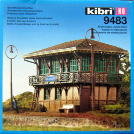 KIBRI # 9483 - SIGNAL BOX - HO Scale
