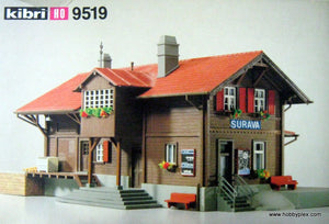 KIBRI # 9519 - "SURAVA" STATION - HO Scale