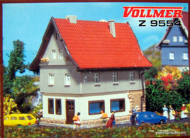 VOLLMER  9554 - FAMILY HOME - Z SCALE PASTIC MODEL KIT