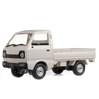WPL MODEL D12 - CLASSIC KEI PICK-UP TRUCK -  RTR - 2 WD -  WHITE - 1:10 SCALE