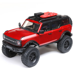 AXIAL AXI1000006T1 - SCX24 - FORD BRONCO 1/24TH SCALE ELECTRIC 4WD - RTR - RED
