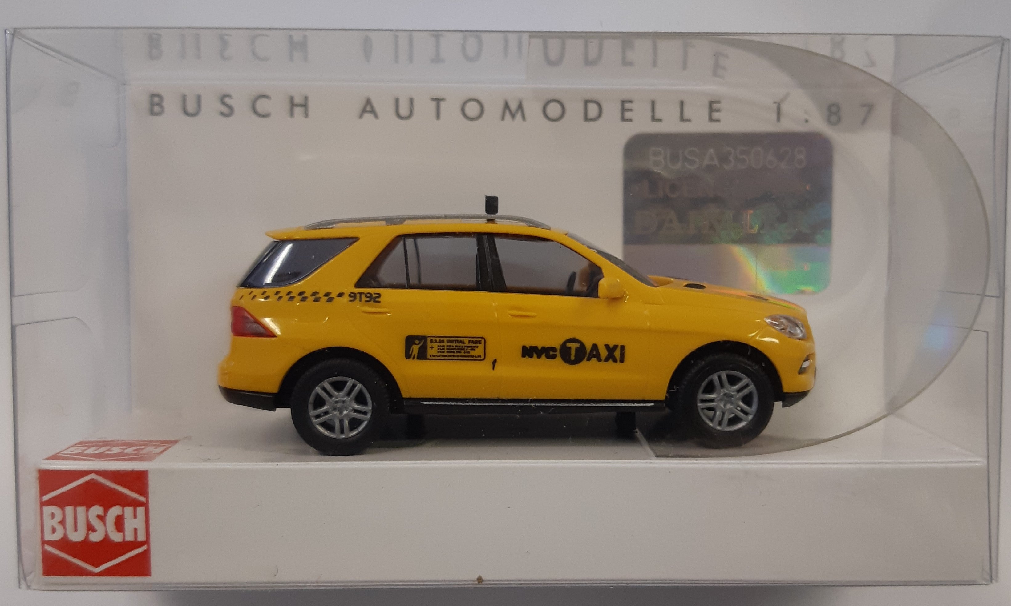 見逃し厳禁！おトクな CITY YORK NEW - 43314 # BUSCH TAXI MODEL SCALE 1:87 - ミニカー