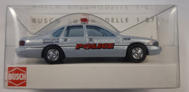 BUSCH # 47628 - "WATERLOO POLICE" - USA - 1:87 SCALE MODEL VEHICLE
