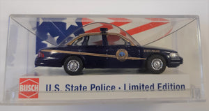 BUSCH # 49085 - "WEST VIRGINIA" STATE POLICE - LIMITED EDITION - 1:87 SCALE MODEL VEHICLE