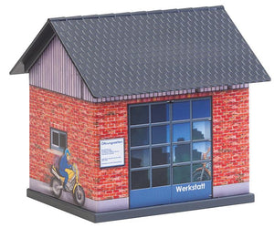 FALLER # 150130 - BASIC PRINTED MODEL SET - Work Shop