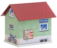 FALLER # 150150 - BASIC PRINTED MODEL SET - Police Station