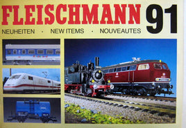 FLEISCHMANN NEW ITEMS 1991 LEAFLET