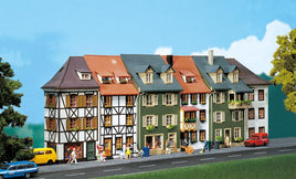 FALLER - 130430 - 6 Relief Houses  - HO SCALE