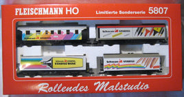FLEISCHMANN 5807 -  ROLLING ARTIST'S STUDIO - HO SCALE