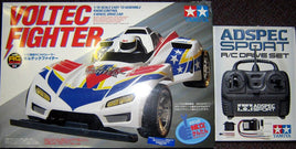 TAMIYA 57602 -  VOLTEC FIGHTER WITH ADSPEC SPORT R/C DRIVE SET