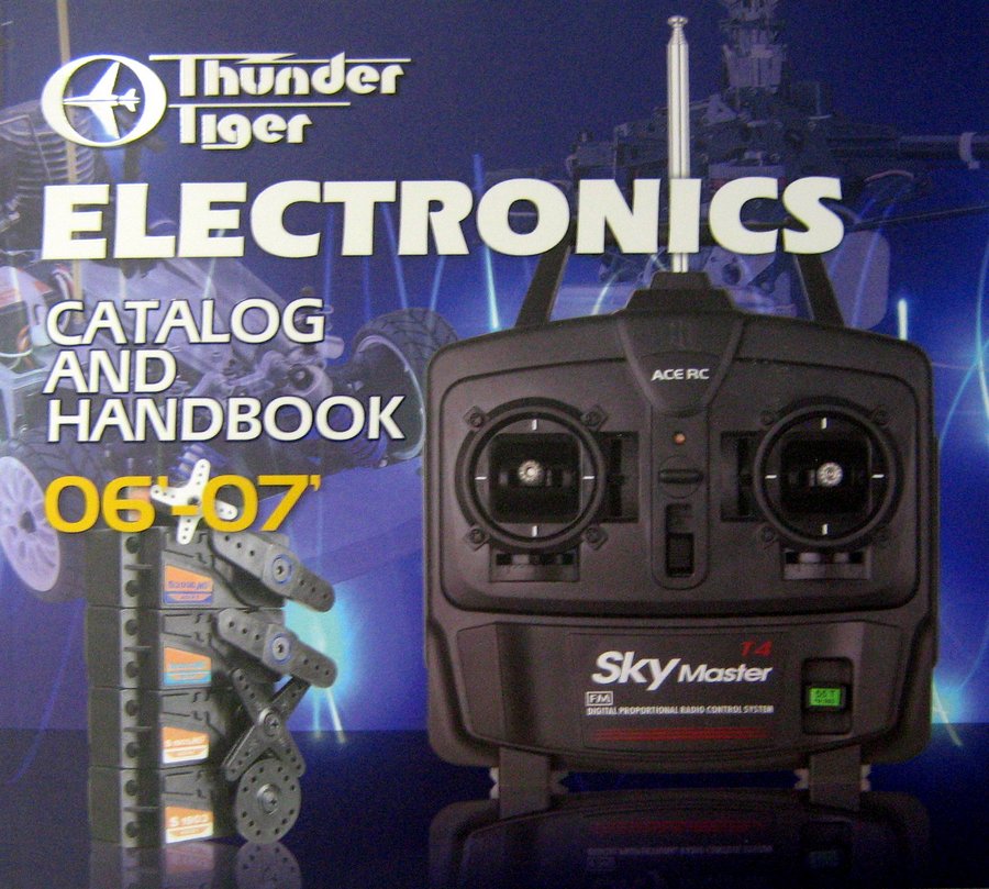 THUNDER TIGER ELECTRONICS CATALOG 2006-2007