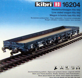 KIBRI # 16204 - LOW SIDED WAGON KLS 442 - HO Scale