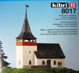 KIBRI # 8017 - VILLAGE CHURCH - HO Scale