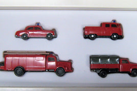 WIKING # 99052 - SET OF FIRE VEHICLES