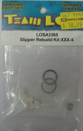 TEAM LOSI # LOSA3265 - SLIPPER REBUILD KIT: XXX-4