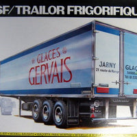 HELLER # 776 - PSF/REFRIGERATED "GLACES GERVAIS" TRAILER KIT