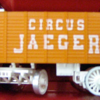 PREISER # 22105 - CIRCUS JAEGER BAGGAGE WAGON