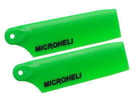 MICROHELI # MH-300X030GR - PLASTIC TAIL BLADE 47mm (GREEN)