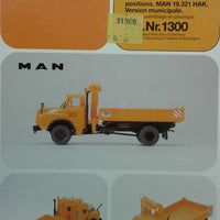 PREISER # 31300 - THREE-WAY TIPPER -  HO SCALE KIT