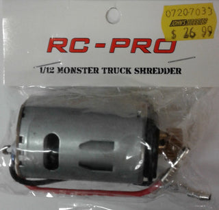 RC-PRO Spare Part # 11206 - BRUSHED MOTOR - FOR SHREDDER