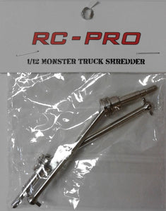 RC-PRO Spare Part # 11212 - FRONT/REAR DRIVE SHAFT ASSEMBLY  - FOR SHREDDER