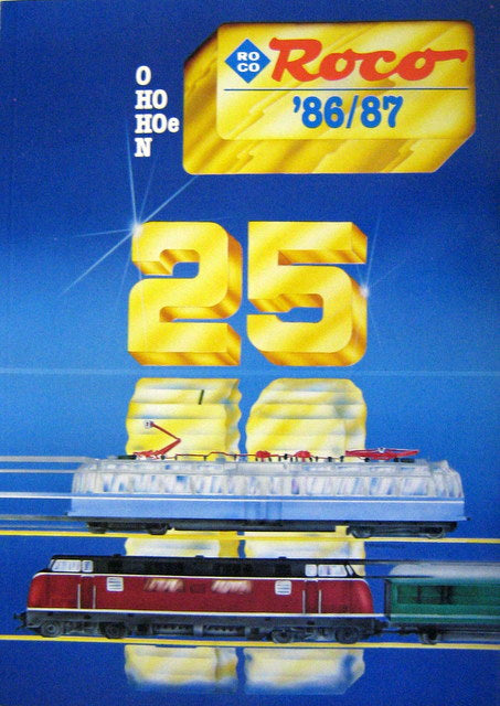 ROCO 25 YEAR CATALOGUE 1986/87| Hobbyplex