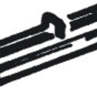ROCO # 42611 - HO SCALE PLASTIC INSULATING RAIL JOINERS - 24 PER PACK