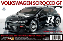 TAMIYA 47451 - VOLKSWAGEN SCIROCCO GT - R/C ASSEMBLY KIT - 1/10 SCALE