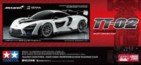 TAMIYA 58711-60A - McLAREN SENNA- TT-02 CHASSIS - R/C ASSEMBLY KIT - 1/10 SCALE