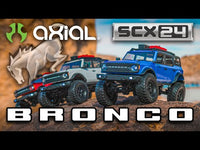 AXIAL AXI1000006T1 - SCX24 - FORD BRONCO 1/24TH SCALE ELECTRIC 4WD - RTR - RED
