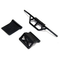 LOSI # LOSB2024 - FRONT BUMPER ASSY & SKID PLATE: HR
