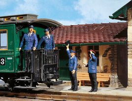POLA  331823 - 4 RAILWAY OFFICERS  - G scale