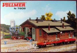 VOLLMER  7608 - ENGINE SHED - N SCALE KIT
